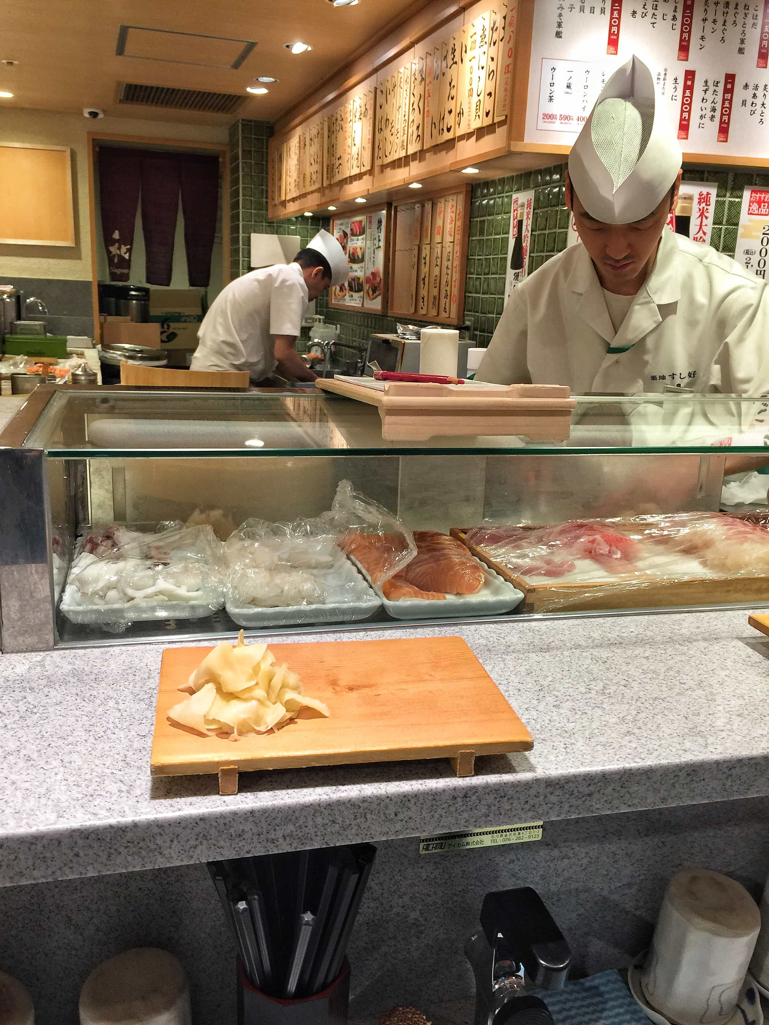 Sushi Bars In Tokyo