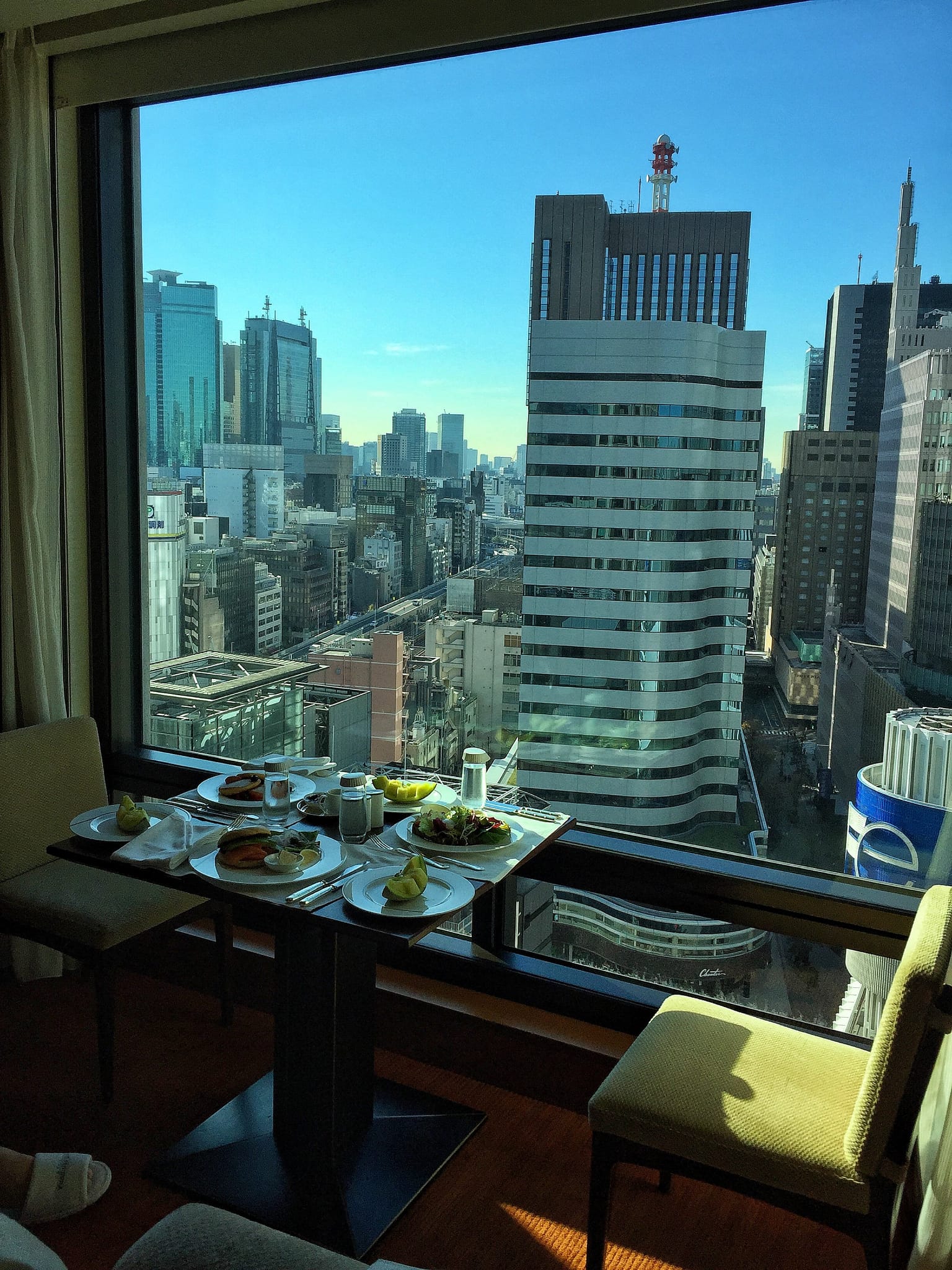 Peninsula Tokyo Breakfast