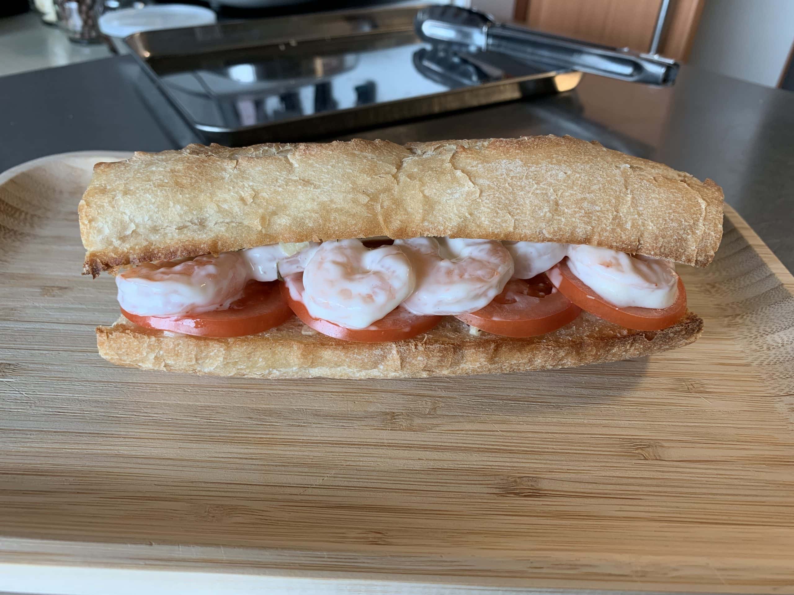 Easy Shrimp Sandwich Recipe
