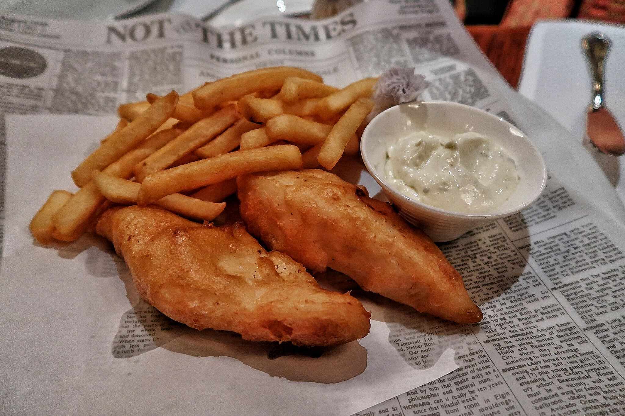 Fish And Chips History Origins Of The Fish And The Chips FOODICLES   Chinnery Hong Kong Fish And Chips 